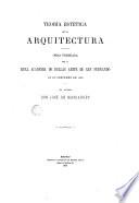 Teoría estética de la arquitectura