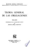 Teoría general de las obligaciones