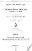 Tercer censo nacional levantado el 10 de junio de 1914 ...
