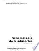 Terminología de la educación