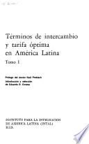 Términos de intercambio y tarifa óptima en América Latina