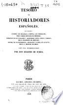 Tesoro de historiadores espanoles