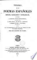 Tesoro de los poemas españoles épicos, sagrados y burlescos