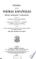 Tesoro de los poemas españoles épicos, sagrados y burlescos