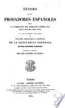 Tesoro de los prosadores españoles