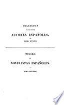Tesoro de novelistas Españoles antiguos y modernos