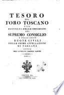 Tesoro del foro toscano