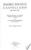 Tesoro poetico castellano del siglo XIX