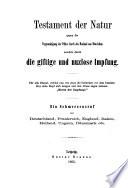 Testament der Natur