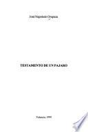 Testamento de un pájaro