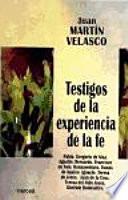 Testigos de la experiencia de la fe