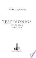 Testimonios