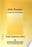 Textil, confección y piel I. Ciclos formativos. Formación profesional