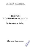 Textos hispanoamericanos