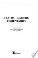 Textos latinos comentados