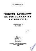 Textos sagrados de los guaraníes en Bolivia