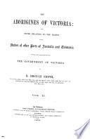 The Aborigines of Victoria