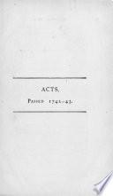 The Acts and Resolves, Public and Private, of the Province of the Massachusetts Bay
