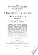 The Advanced Register of the Holstein-Friesian Association of America