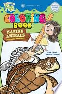 The Adventures of Pili: Marine Animals Bilingual Coloring Book . Dual Language English / Spanish for Kids Ages 2+