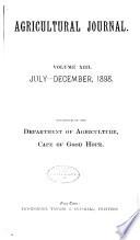The Agricultural Journal of the Cape of Good Hope