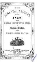 The Albany Directory