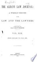 The Albany Law Journal