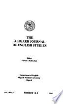 The Aligarh Journal of English Studies