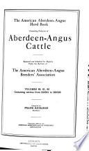 The American Aberdeen-Angus Herd-book