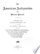 The American antiquarian and oriental journal