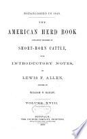 The American Herd Book