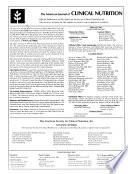 The American Journal of Clinical Nutrition
