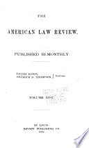The American Law Review