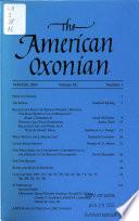 The American Oxonian