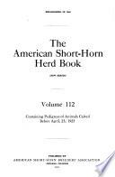 The American Shorthorn Herd Book