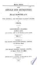 The Annals and Antiquities of Rajastʾhan