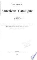 The Annual American Catalogue 1886-1900