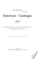 The Annual American Catalogue