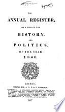 The Annual Register