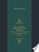 The Argyleshire Pronouncing Gaelic Dictionary