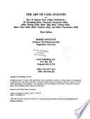 The Art of Case Analysis