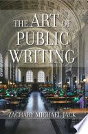 The Art of Public Writing