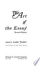 The Art of the Essay