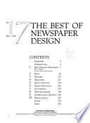 The Best of Newspaper Design