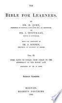 The Bible for Learners