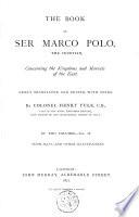 The Book of Ser Marco Polo, The Venetian