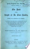 The book of the knight of La Tour-Landry