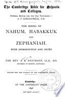 The Books of Nahum