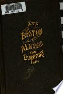 The Boston Almanac and Business Directory