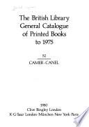 The British Library General Catalogue of Printed Books to 1975